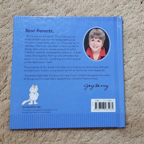 A Book About Being Destructive By Joy Berry (Hardcover) - Picture 2 of 2
